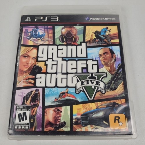 Grand theft auto - v, playstation